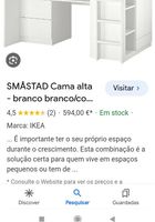 Cama alta IKEA - Duas camas... ANúNCIOS Bonsanuncios.pt