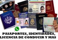 Pasaportes identidades licencias de conducir y mas... ANúNCIOS Bonsanuncios.pt